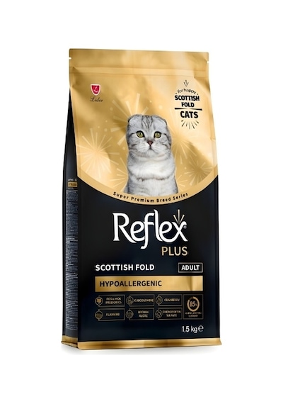 Reflex Plus Scottish Fold Hypoallergenic Tavuklu Yetişkin Kedi Maması