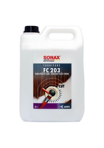 Sonax Mobilya Güçlü Çizik Giderici Ve Parlatıcı Pasta Fc203 5 Lt