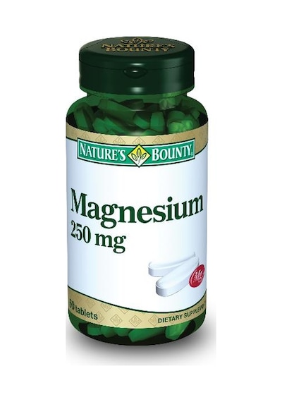 Nature's Bounty Magnesium 250 MG 60 Tablet