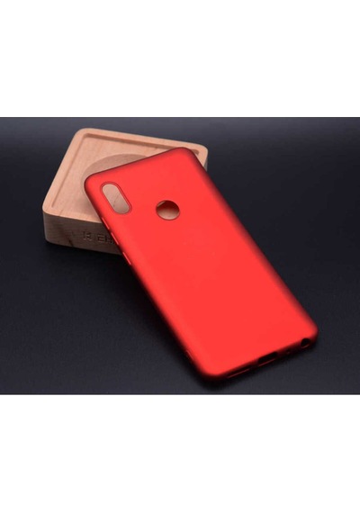 Xiaomi Redmi Note 5 Pro Kılıf Zore Premier Silikon Kapak Kırmızı