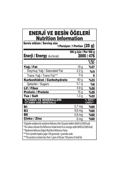 Yayla Notto Sriracha Çeşnili Mercimek Cipsi 55 G X4