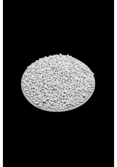 2 Mm Ahşap Beyaz Boncuk 50 Gr