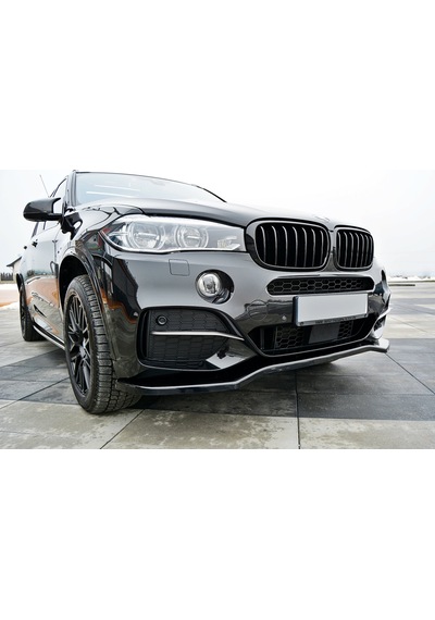 Bmw X5 F15 Mtek Ön Lip, Parlak Siyah, Abs Plastik, 2014 2018