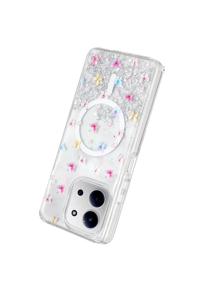 Onegif Xiaomi Redmi 15c 4g Misk Simli Magsafe Kapak - Desen 4 Standart