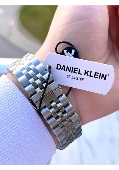 Daniel Klein Çelik Kordon İç Fonksiyonları Aktif 3 Atm Suya Dayanıklı Erkek Kol Saati Edk.1.14007.1 Gümüş
