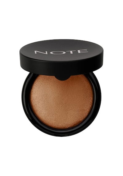Baked Powder 03 Caramel Cake Işıltılı Bitişli Highlighter Toz Yüz Pudrası 0
