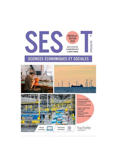 Sciences Economiques Et Sociales Ses Tle Specialite Edition 2024 Ciltli Hachette Education