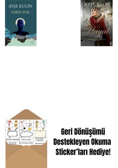 Yarın Yok + Hayal + Okuma Sticker'ları