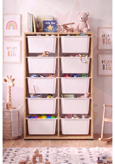 10 Adet Büyük Çekmeceli 136 Cm Safir Meşe Çocuk Odası Oyuncak Dolabı Ve Çok Amaçlı Saklama Ünitesi - Depolayıcı Düzenleyici Organizer 10 Adet Büyük Çekmeceli 136 Cm Safir Meşe Çocuk Odası Oyuncak Dolabı Ve Çok Amaçlı Saklama Ünitesi - Depolayıcı Düzenleyici Organizer