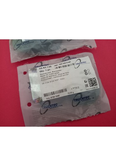 MERCEDES W201 W202 W124 ARKA KALİPER TAMİR TAKIMI TRUCKTEC