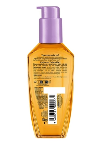Elseve Mucizevi Yağ Yıpranmış Saçlar İçin Besleyici Saç Serumu 2 X 100 Ml