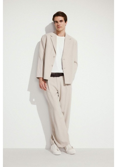 Defacto Oversıze Blazer Bej Ceket H7041ax26smbg766 Bej-bg766 Defacto Oversıze Blazer Bej Ceket H7041ax26smbg766 Bej-bg766
