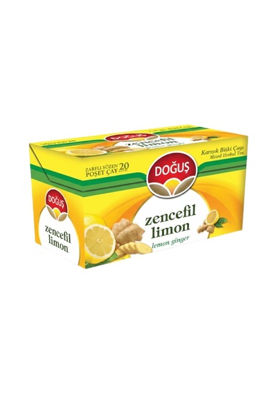 Doğuş Zencefil Limon Bitki Çayı 20'li 20'li Paket