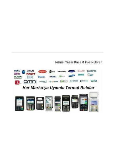 80 40 Yazar Kasa Termal Rulo Tse'li 10'lu 1 Paket Diğer