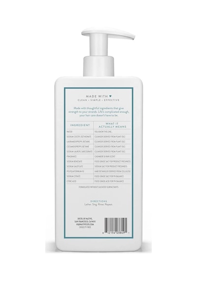 Native Cashmere & Rain Güçlendirici Şampuan 487ml Tüm Saç Tipleri