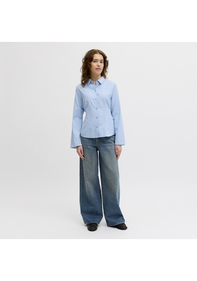 Kadin Baglama Detayli Gömlek - Caro - 12290672 Blissful Blue