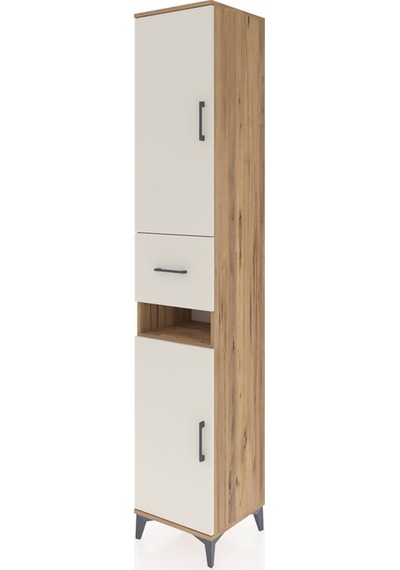 Hyperion Dolap 5 Raflı Tek Çekmeceli 2 Kapaklı 44x44x243 Çam-... Çam Hyperion Dolap 5 Raflı Tek Çekmeceli 2 Kapaklı 44x44x243 Çam-... Çam