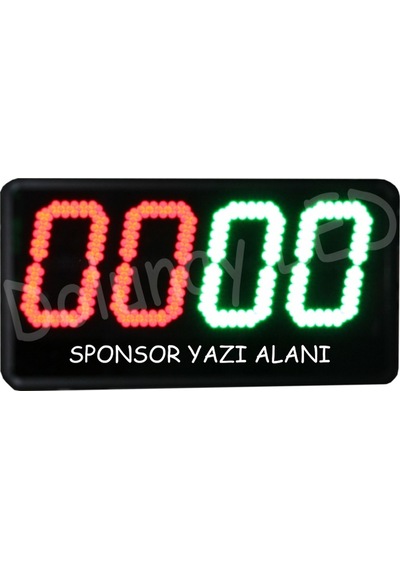 Oyuncu Değiştirme Tabelası 23Cm Font (Çift Taraflı)