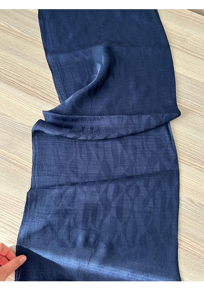 Noura Scarf Miora Şal Lacivert Çok Renkli