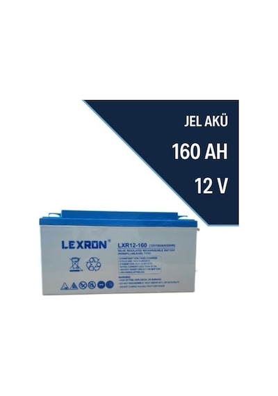 Lexron 12v 160 Amper Jel Akü