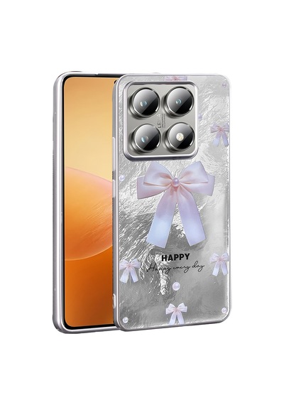 Xiaomi 14t Kılıf Desenli Zore Mep Kapak İncili Fiyonk