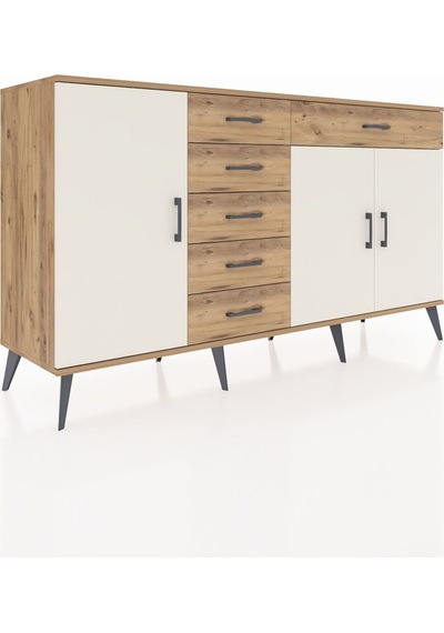 Hyperion Konsol 3 Raflı 6 Çekmeceli 3 Kapaklı 176x44x99 Çam-aytaş Çam-aytaşı/çam Hyperion Konsol 3 Raflı 6 Çekmeceli 3 Kapaklı 176x44x99 Çam-aytaş Çam-aytaşı/çam