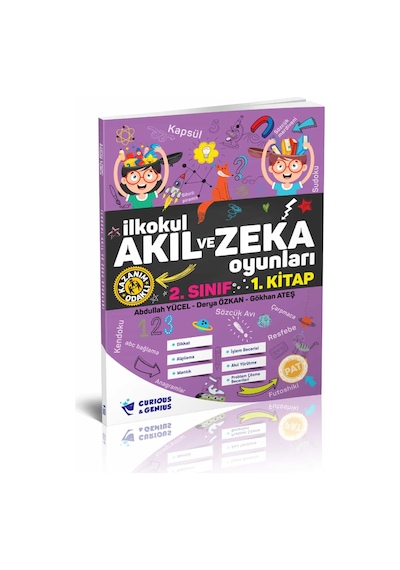 İlkokul Akıl ve Zeka Oyunları 2. Sınıf Seti Curious & Genius
