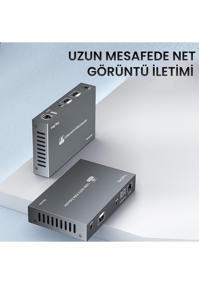 4k 30hz Hdmı Kvm Extender 120 Metre Cat5e/6 Hdmı Menzil Genişletici Uzatıcı