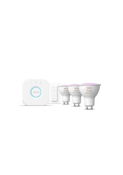 Philips Hue Gu10 Renkli Spot Akıllı Ampul 3'lü Başlangıç Seti