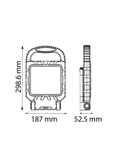 Horoz 45W Proport Ledli Projektör