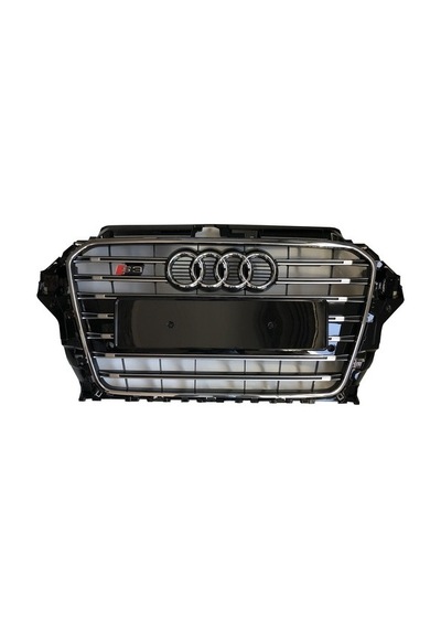 Vw Audi A3 8v S3 Krom Siyah Panjur 2013-2015