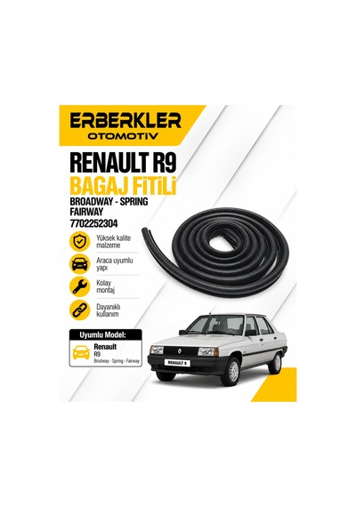 Renault R9, Bagaj Fitili Brodway Spring Fairway 7702252304 - Erb1450