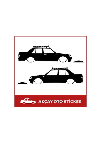 Tofaş Şahin Sticker Basık Şahin Sticker Şahin Gölge Sticker Arma