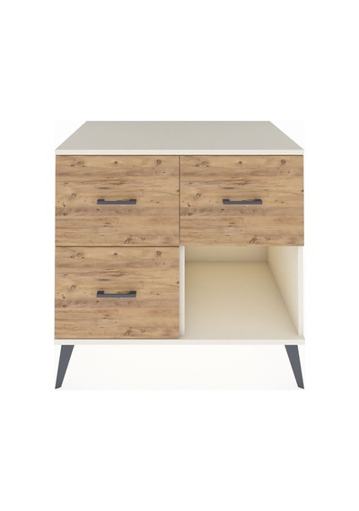 Kronos Şifonyer 3 Çekmeceli 88x59x80 Aytaşı-antrasit/çam Antrasit/çam Kronos Şifonyer 3 Çekmeceli 88x59x80 Aytaşı-antrasit/çam Antrasit/çam