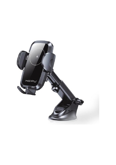 Hp-a04 15w Kablosuz Şarj Araba Telefon Tutucu Ayarlanabilir Cam V