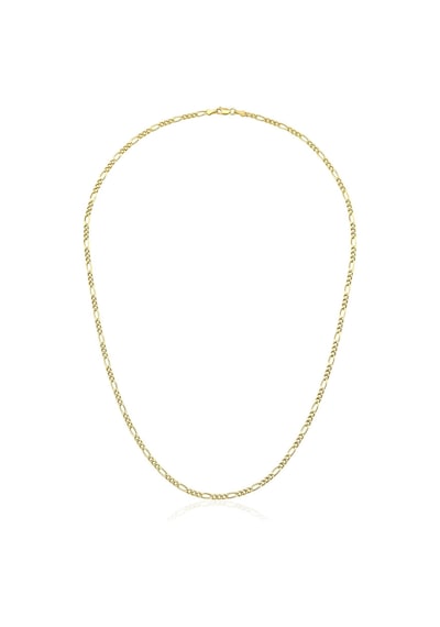 14 Ayar Altın Figaro Zincir Erkek Kolye 2.80 Mm Sarı Altın