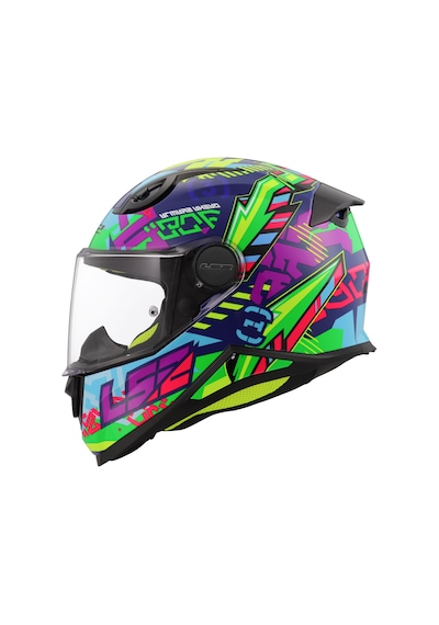 Ls2 Kid Svent Çocuk Motosiklet Kaskı Mavi - Yeşil