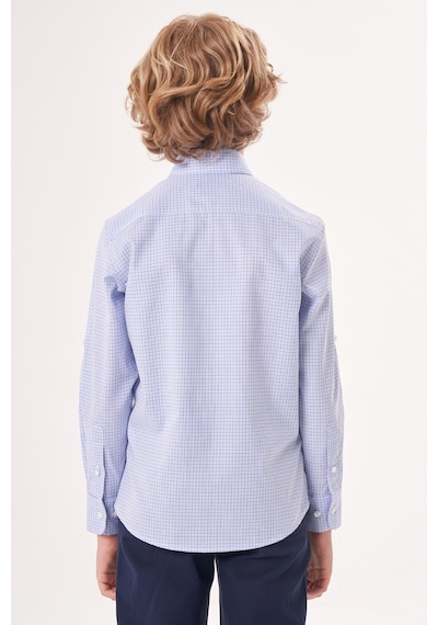 Bisse Regular Fit Yaka Düğmeli Lacivert Çocuk Erkek Gömlek Gm23y231164 D39 Lacivert