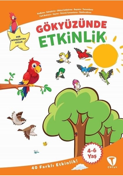 Gökyüzünde Etkinlik - Fatma Hazan Türkkol - Turkuvaz Çocuk