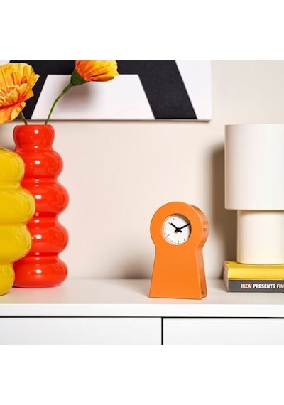 Ikea Ps 1995 Masa Saati, Turuncu, 14 Cm