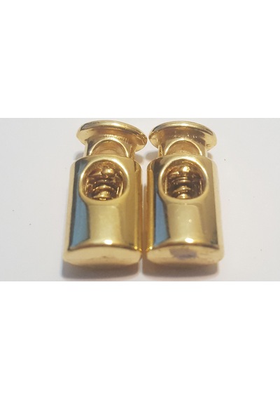 1 Çift Tek Delikli İp Stoperi Ölçü 1 Cm X 1.9 Cm