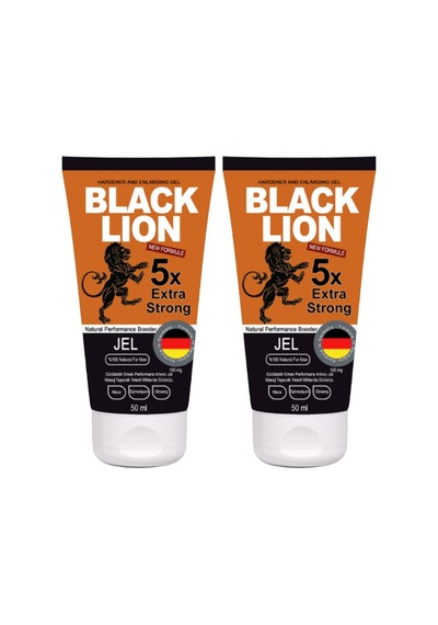 Black Lion 2 Adet Erkeklere Özel Maçalı Ginsengli Krem 50 Ml