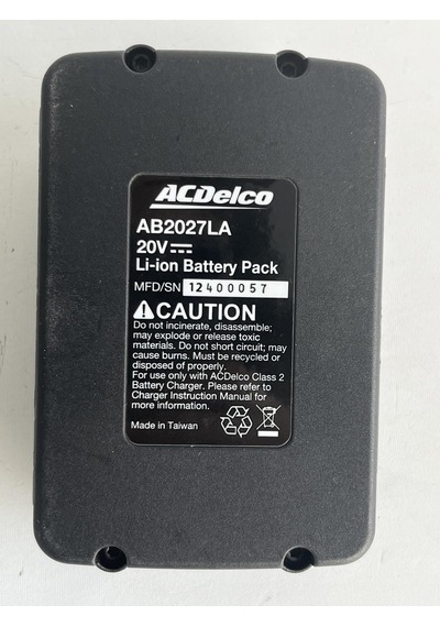 Acdelco 20V 2.0Ah Li-ion Akü AB2027LA (Kutusuz)