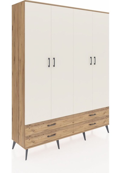 Hyperion Gardrop 6 Raflı 4 Çekmeceli 2 Askılı 176x44x221 Çam-aytaşı/çam Aytaşı/çam Hyperion Gardrop 6 Raflı 4 Çekmeceli 2 Askılı 176x44x221 Çam-aytaşı/çam Aytaşı/çam