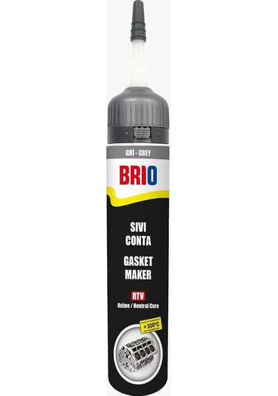 Brio Sıvı Conta 200 Ml Rtv Gri Standart