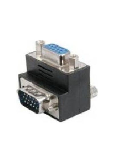 Vga Dirsek 90° Adaptörü 4061A Vga Erkek Dişi Köşe 90 Derece Monit