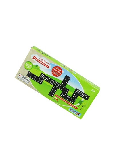 Ailenizle Keyifli Vakit Geçirmek İçin Ahşap Domino 55 Parça