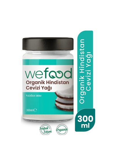 Organik Hindistan Cevizi Yağı 300 Ml Soğuk Sıkım Diğer