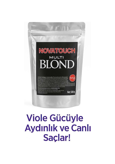 Nova Style Violet Saç Açıcı Toz 500 Gr - Multi Blond