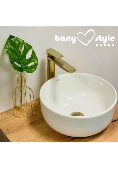 Turkuazseramik Cerastyle Aqua 33 CM Mini Tezgah Üstü Çanak Lavabo